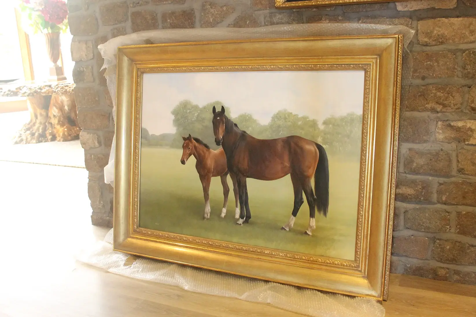 Marcia Slater Oil Painting of Horses Marcia Slater Oil Painting of Horses