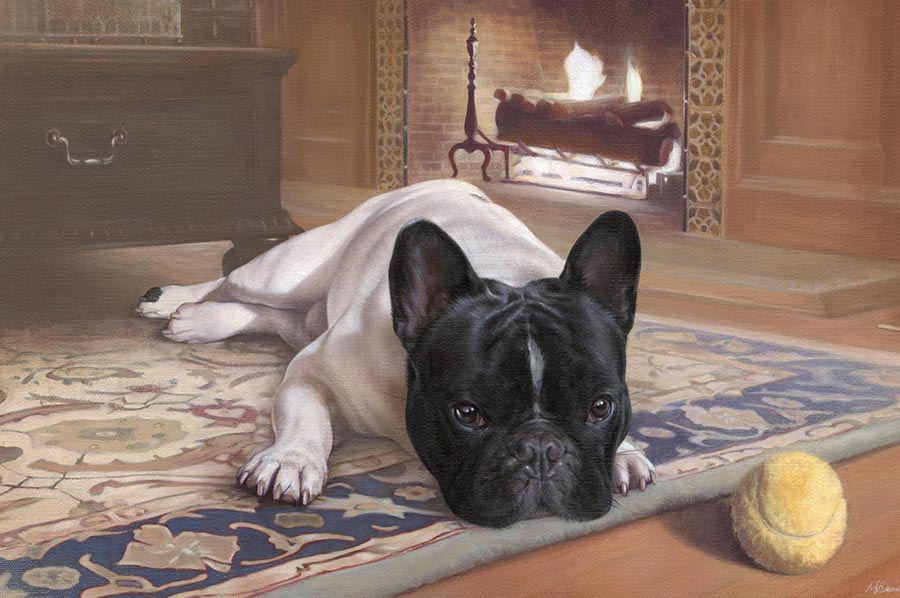 Oil Paintings with full Backgrounds