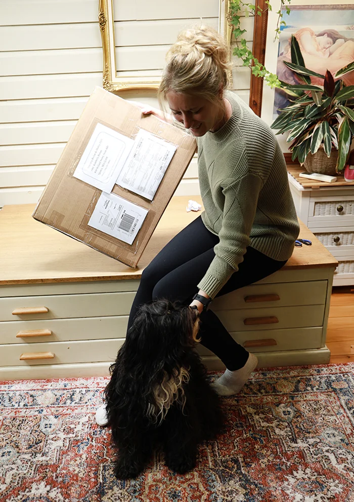 How we safely ship our pet portraits within the UK and overseas.