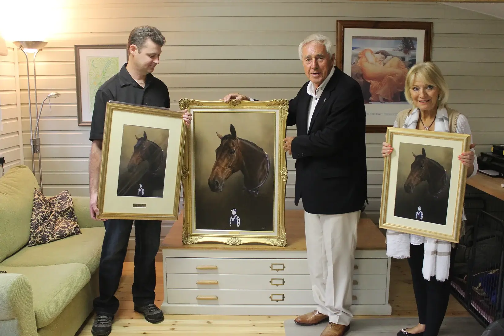 Ted Andrew Oil Painting of Horses Ted Andrew Oil Painting of Horses